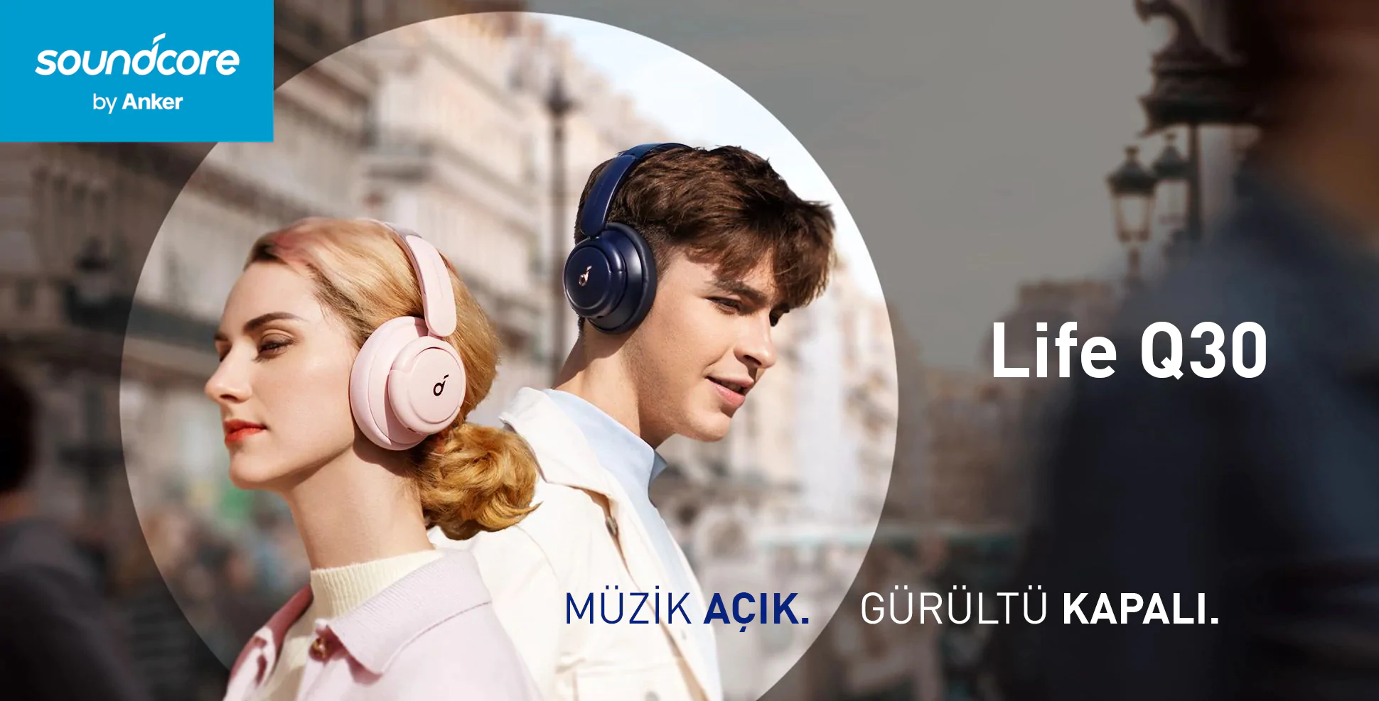 Anker Soundcore Life Q30（Bluetooth5.0 ワイヤレス ヘッドホン