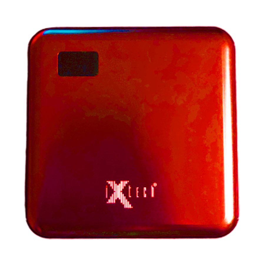 ıxtech IX-PB010 Powerbank 10000 mAh Kırmızı digital göstergeli