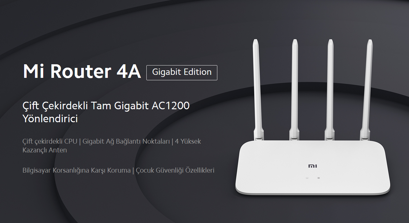 Mi Router 4A Gigabit Edition, bir adet gigabit WAN bağlantı noktası ile 2 adet gigabit LAN bağlantı noktasına sahiptir, 100 MB/sn ve üzeri ağ hızlarına kolayca ulaşır. 100 megabit bağlantı noktalarıyla karşılaştırıldığında bu, bant genişliğindeki her megabitten daha iyi şekilde yararlanmanıza olanak tanır.
