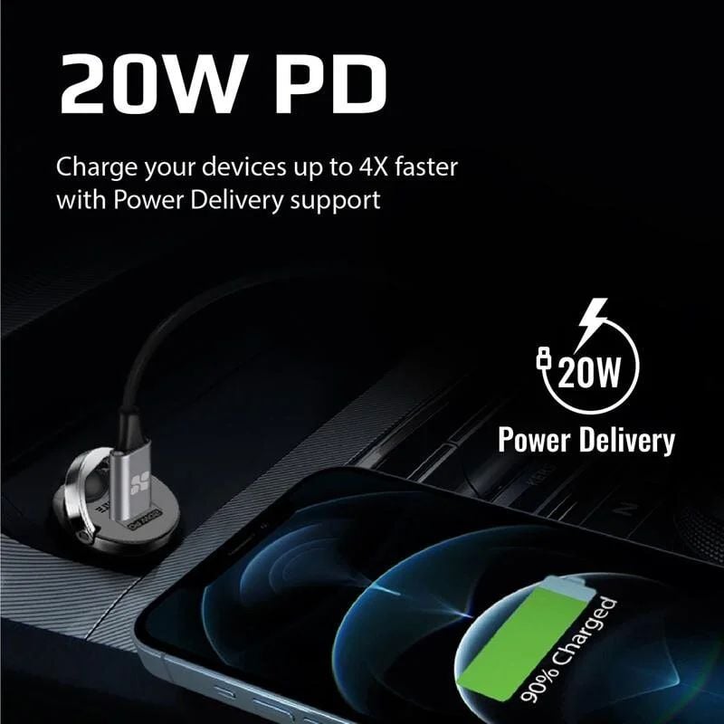 Power Delivery desteği ile cihazlarınızı 4 kata kadar daha hızlı şarj edin.