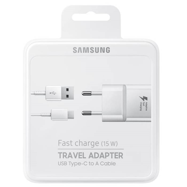 Samsung Fast Charge Travel Adapter 15W Orjinal Type-C Hızlı Şarj Seti