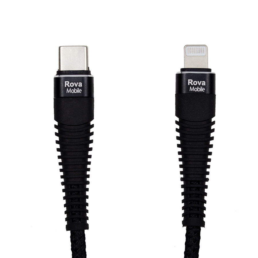 Rova Type - C to IOS Lightning Hızlı Şarj Kablosu 100 cm siyah telefondukkani.com.tr den satın alabilirsiniz. 