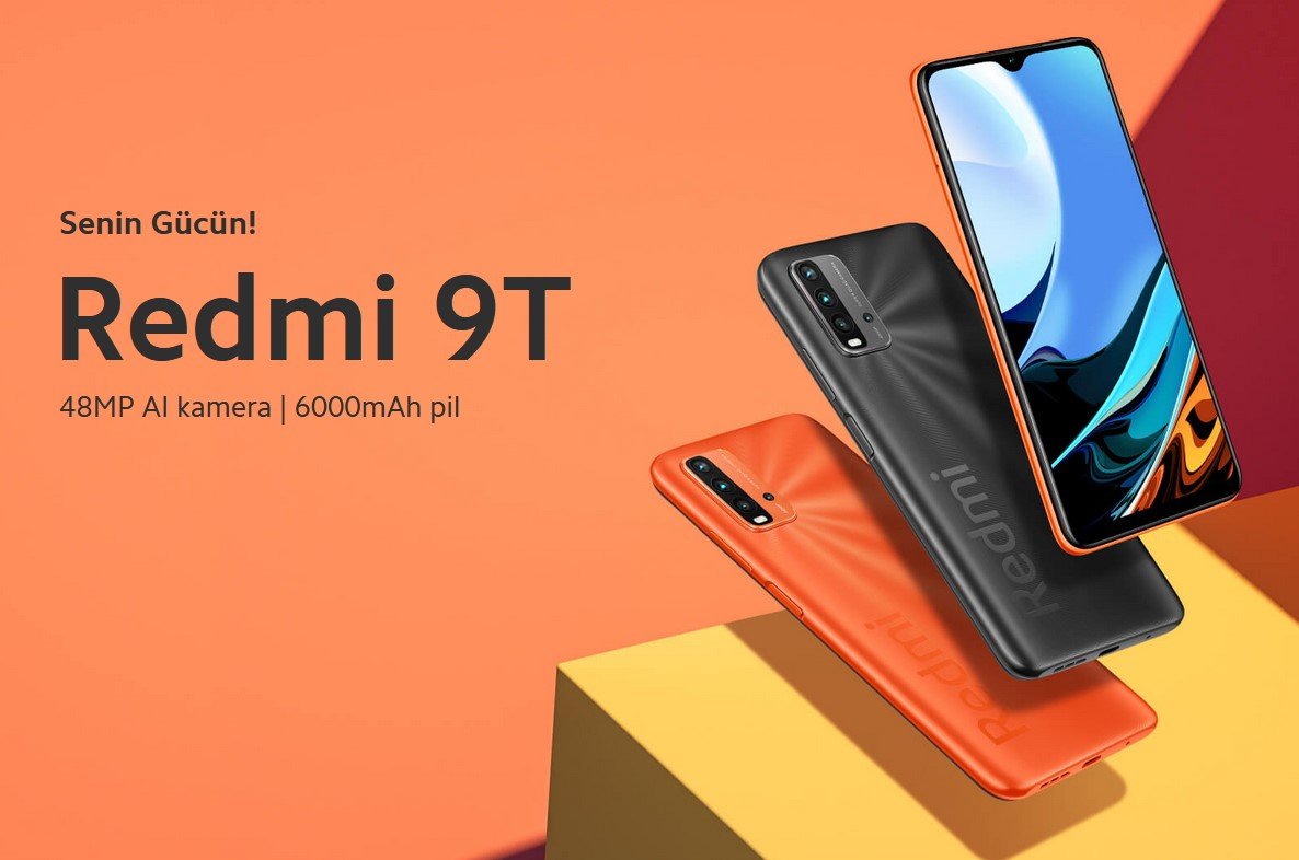 Xiaomi Redmi 9T 64 Gb + 4 Gb Ram Cep Telefonu Gösteriyi durduran renkler Redmi 9T'nin ışıltılı estetiği ile hayatınızı aydınlatın. Arkası, ışıkta parlar ve büyüleyici bir parlaklık kazanır. 