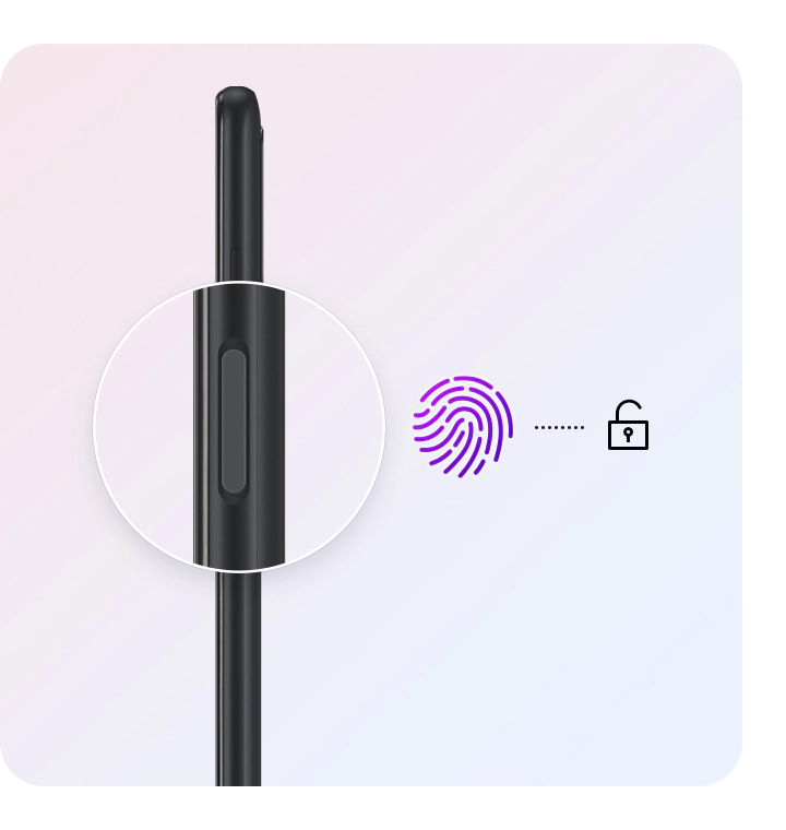 Telefonunuzun kilidini parmak izinizle açın Güç düğmesinin içine yerleştirilen parmak izi sensörü sayesinde tek bir dokunuşla telefonunuza giriş yapabilirsiniz.