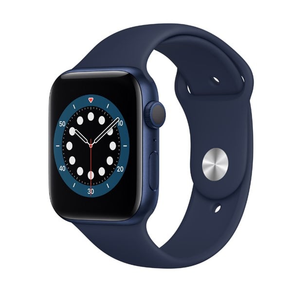 Apple Watch Seri 6 44mm GPS Blue Alüminyum Kasa ve Mavi Spor Kordon  ( Apple Türkiye Garantili )  M00D3TU/A
