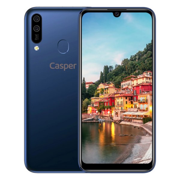 Casper Via E4 Duos 32 GB Cep Telefonu Mavi   ( Casper Türkiye Garantili )