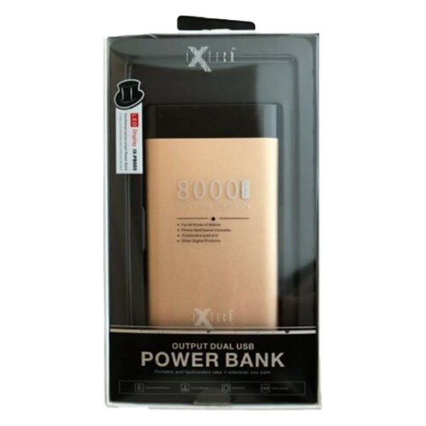 Ixtech IX-PB005 8000 mAh Powerbank Gold