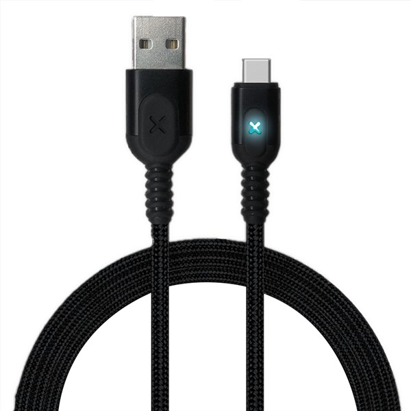 ixtech IX-UC010 3.1A USB Type-C Hızlı Data ve Şarj Kablosu 120 cm Siyah