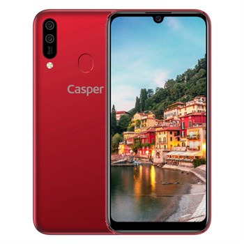 Casper Via E4 Duos 32 GB Cep Telefonu Kırmızı  ( Casper Türkiye Garantili )