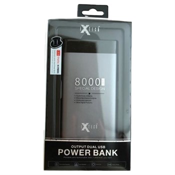 Ixtech IX-PB005 8000 mAh Powerbank Gri