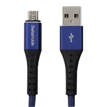 Rova Micro USB 2.4A Hızlı Şarj Kablosu 120 cm mavi